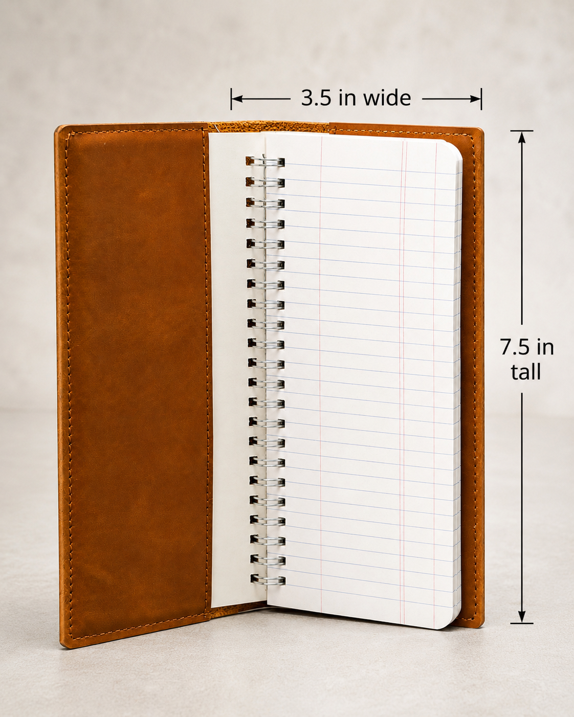 Personalized Leatherette Tally Book