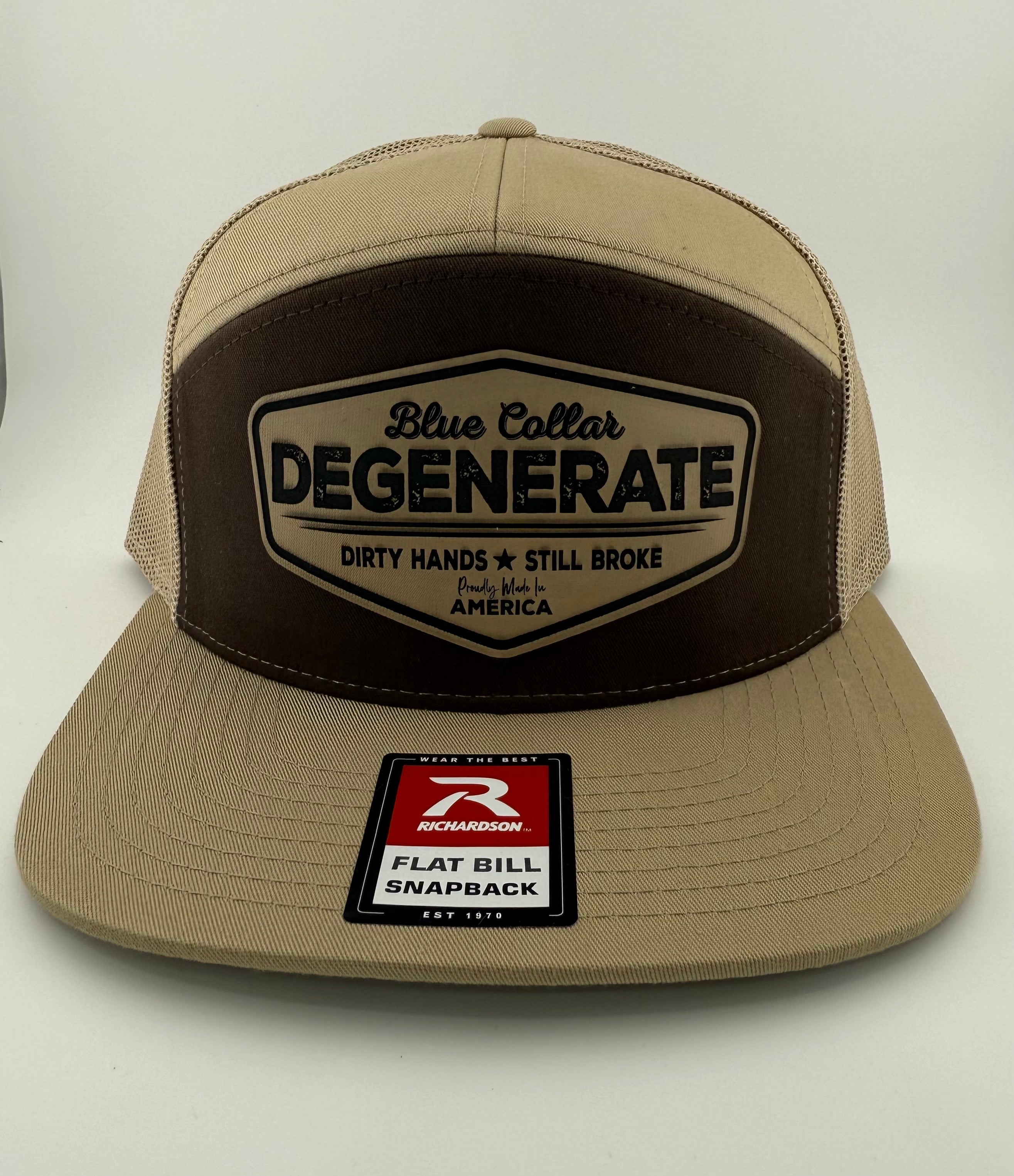 Blue collar Patch richardson 168