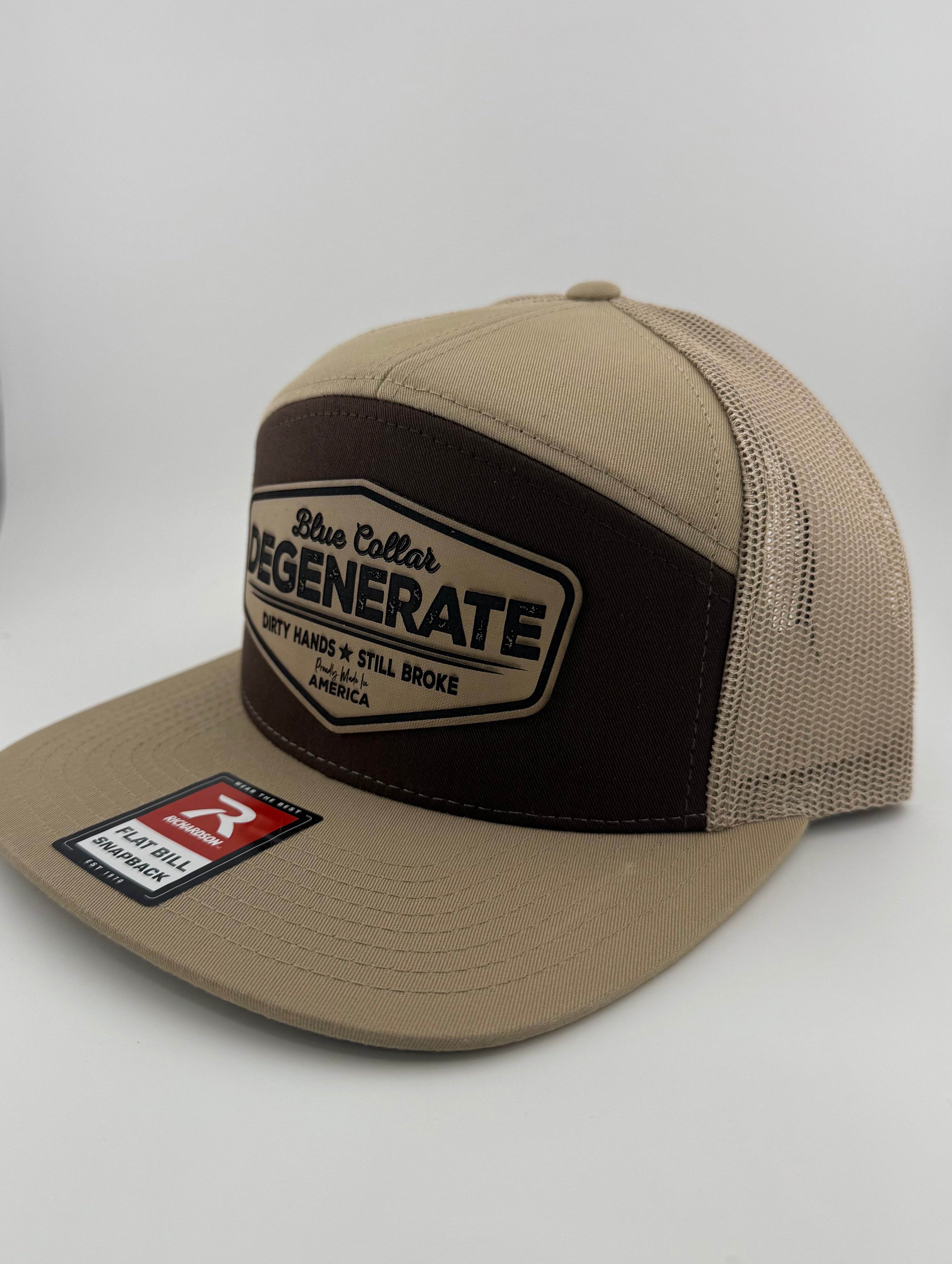 Blue collar Patch richardson 168