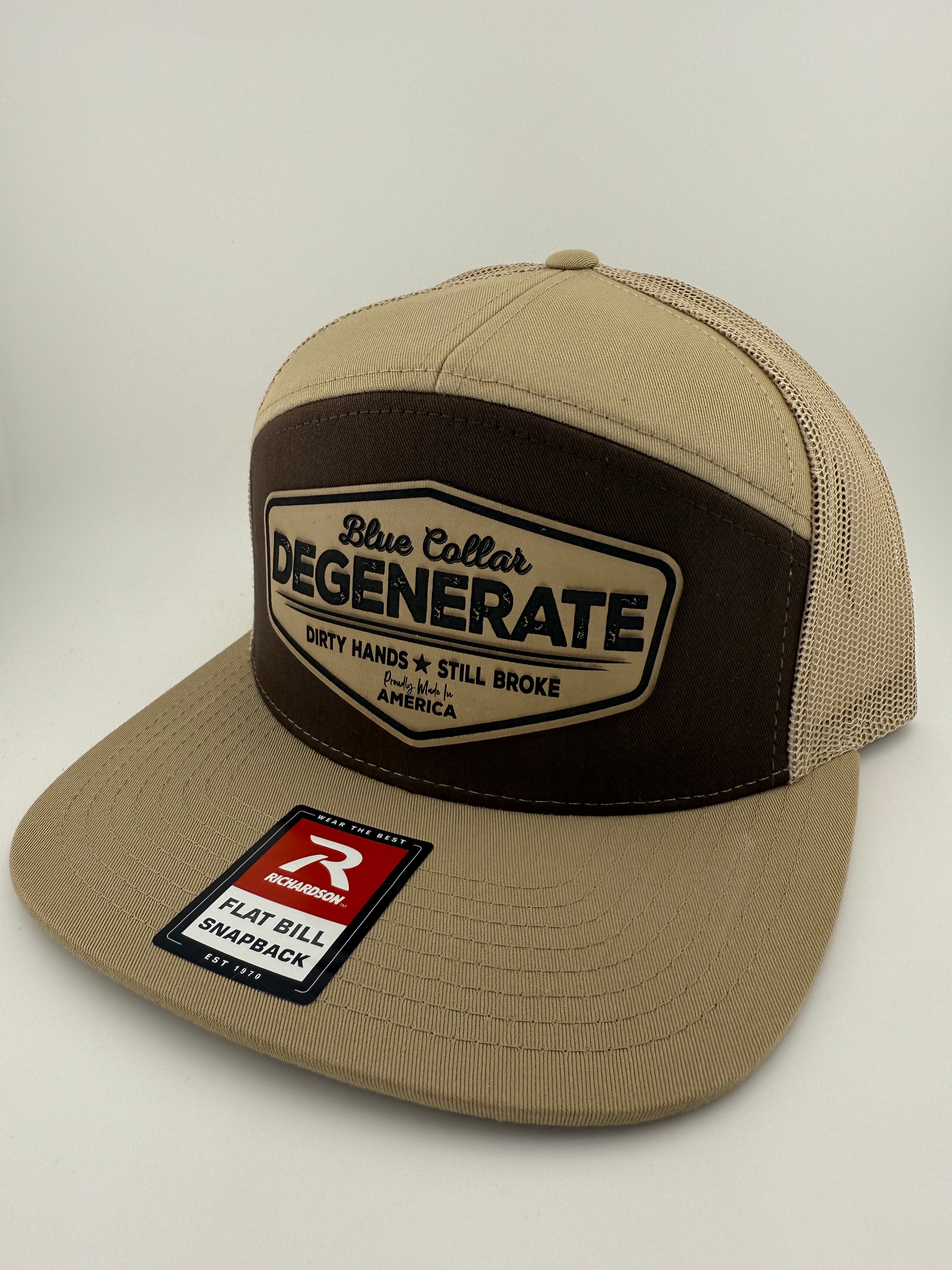 Blue collar Patch richardson 168