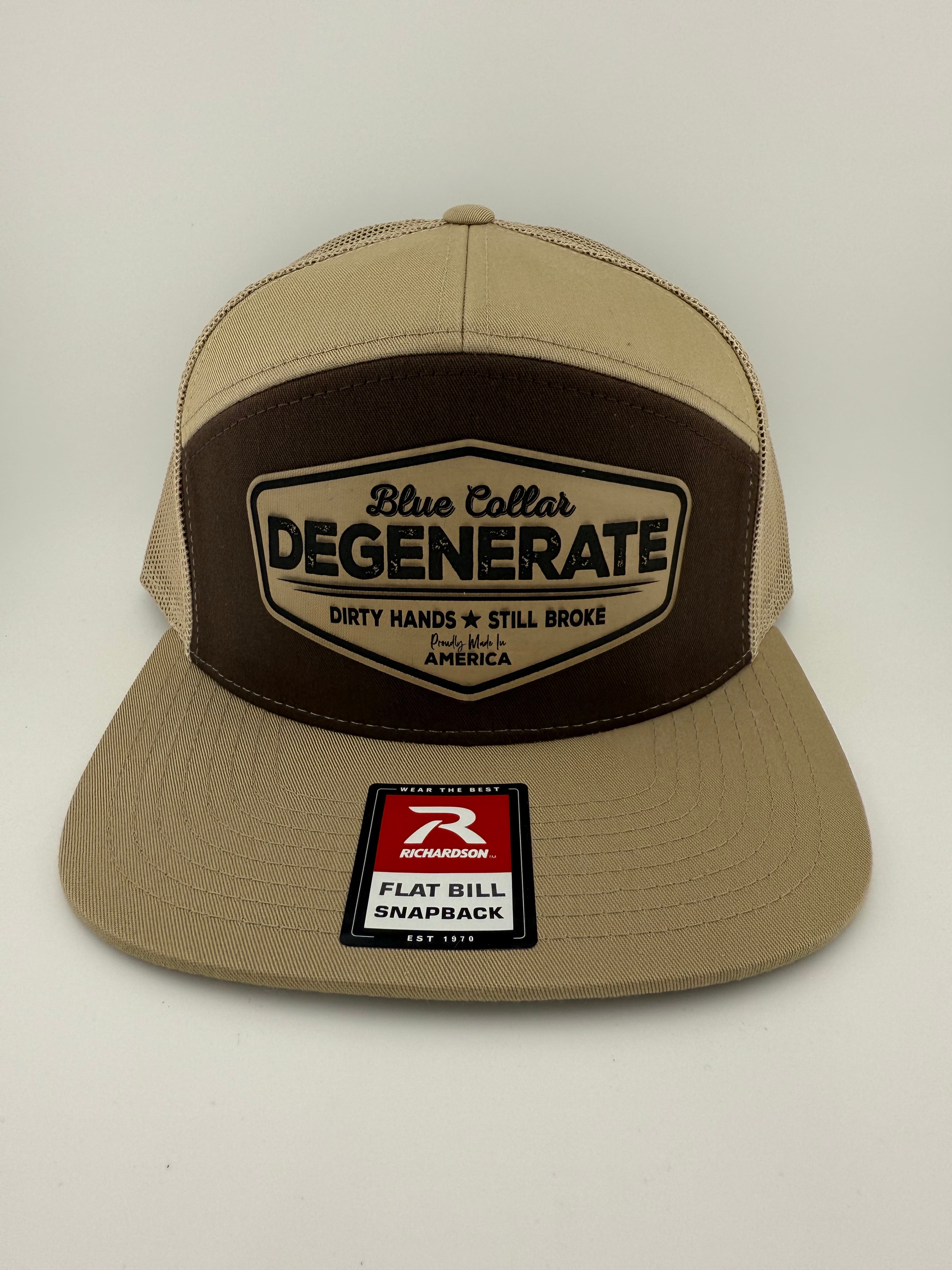 Blue collar Patch richardson 168