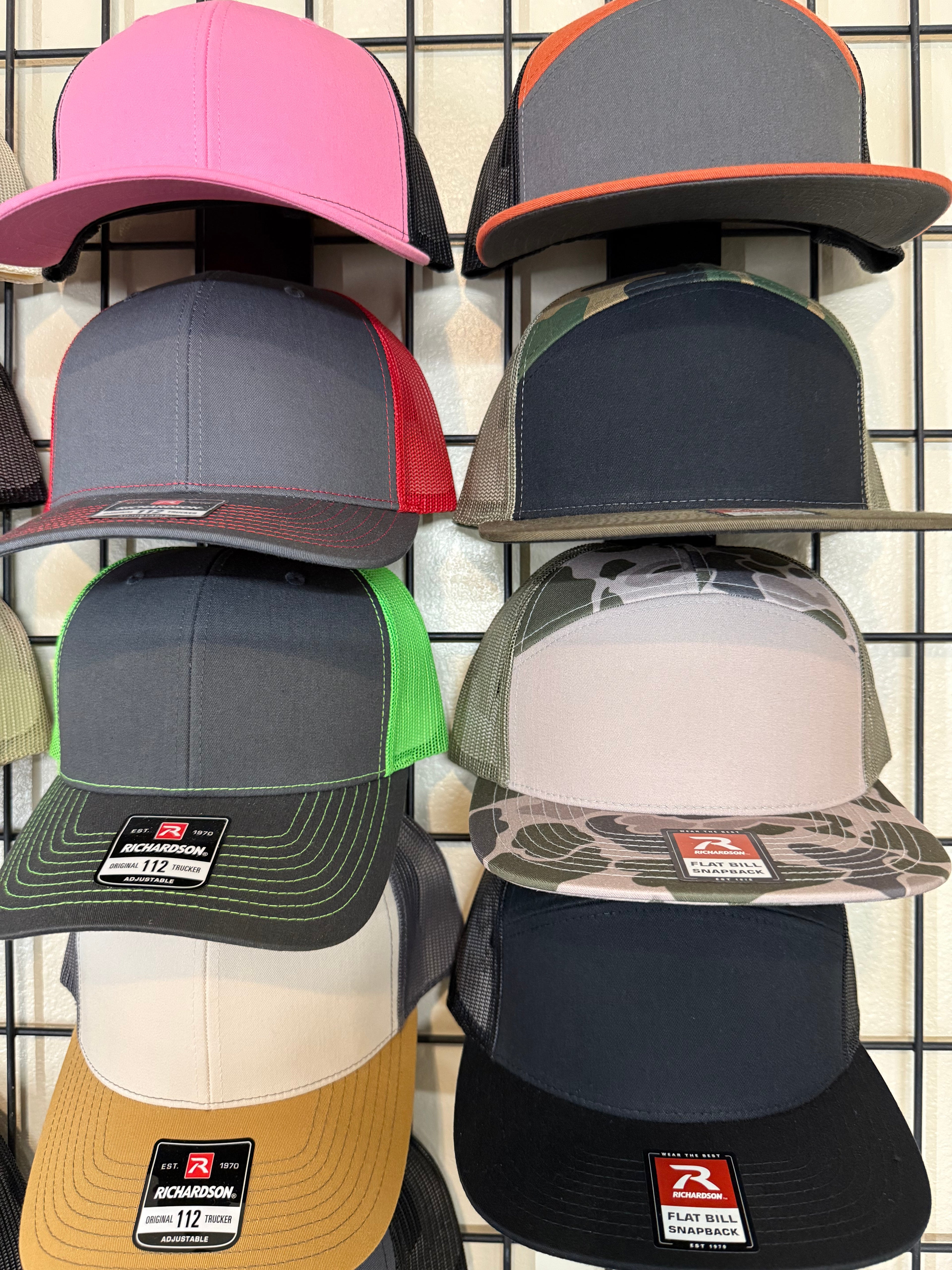 Custom Hat and Patch your design your choice of Hat