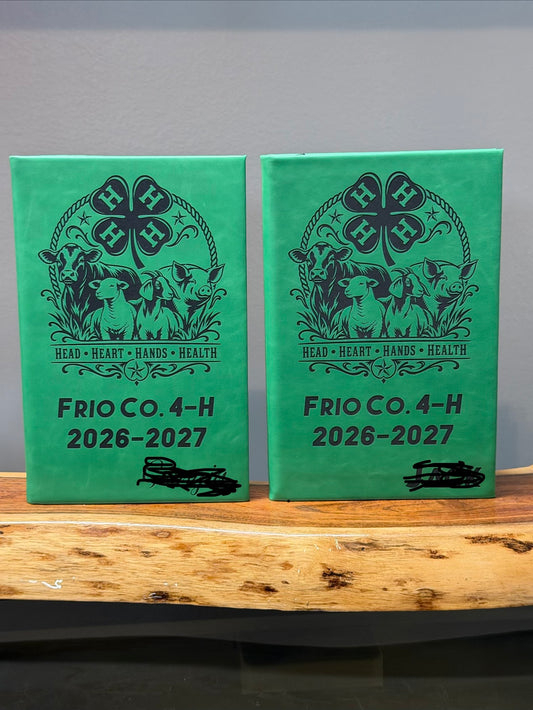 Personalized Leatherette Refillable Journal