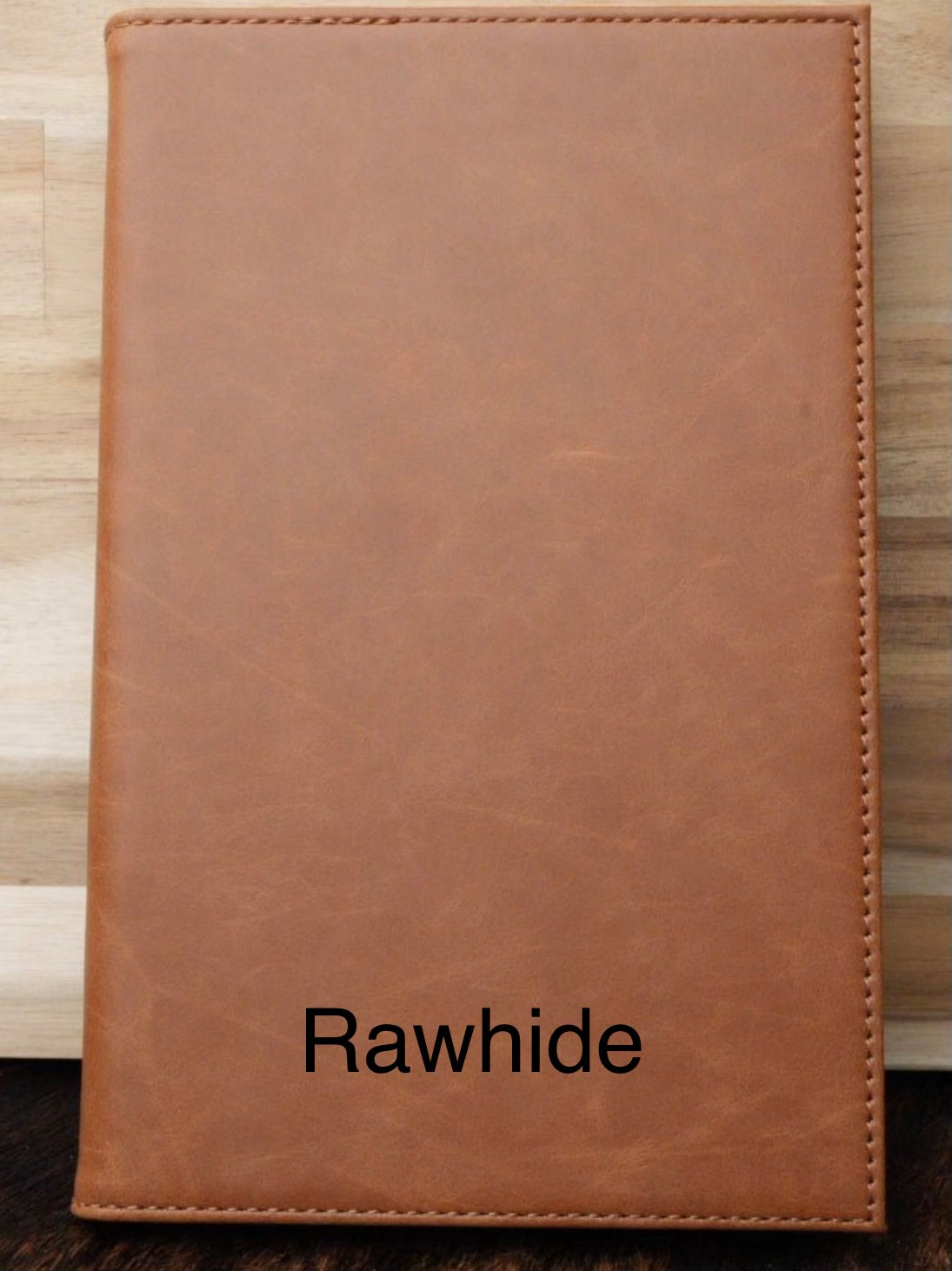 Personalized Leatherette Refillable Journal