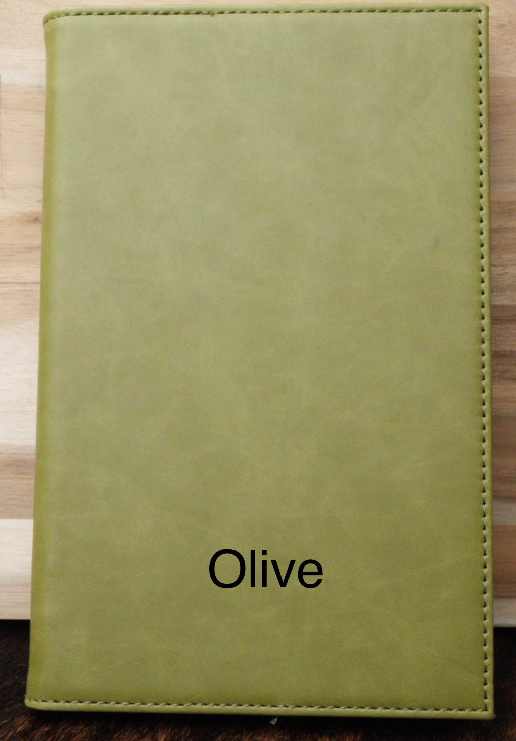 Personalized Leatherette Refillable Journal