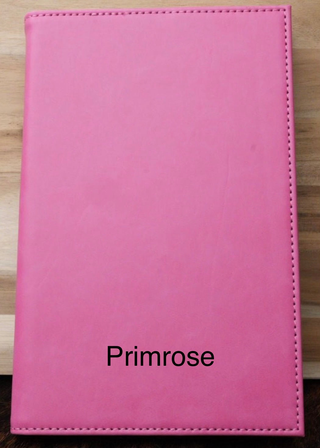 Personalized Leatherette Refillable Journal