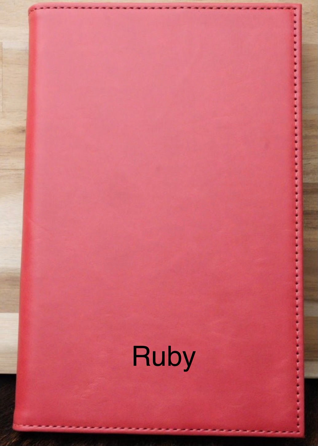 Personalized Leatherette Refillable Journal