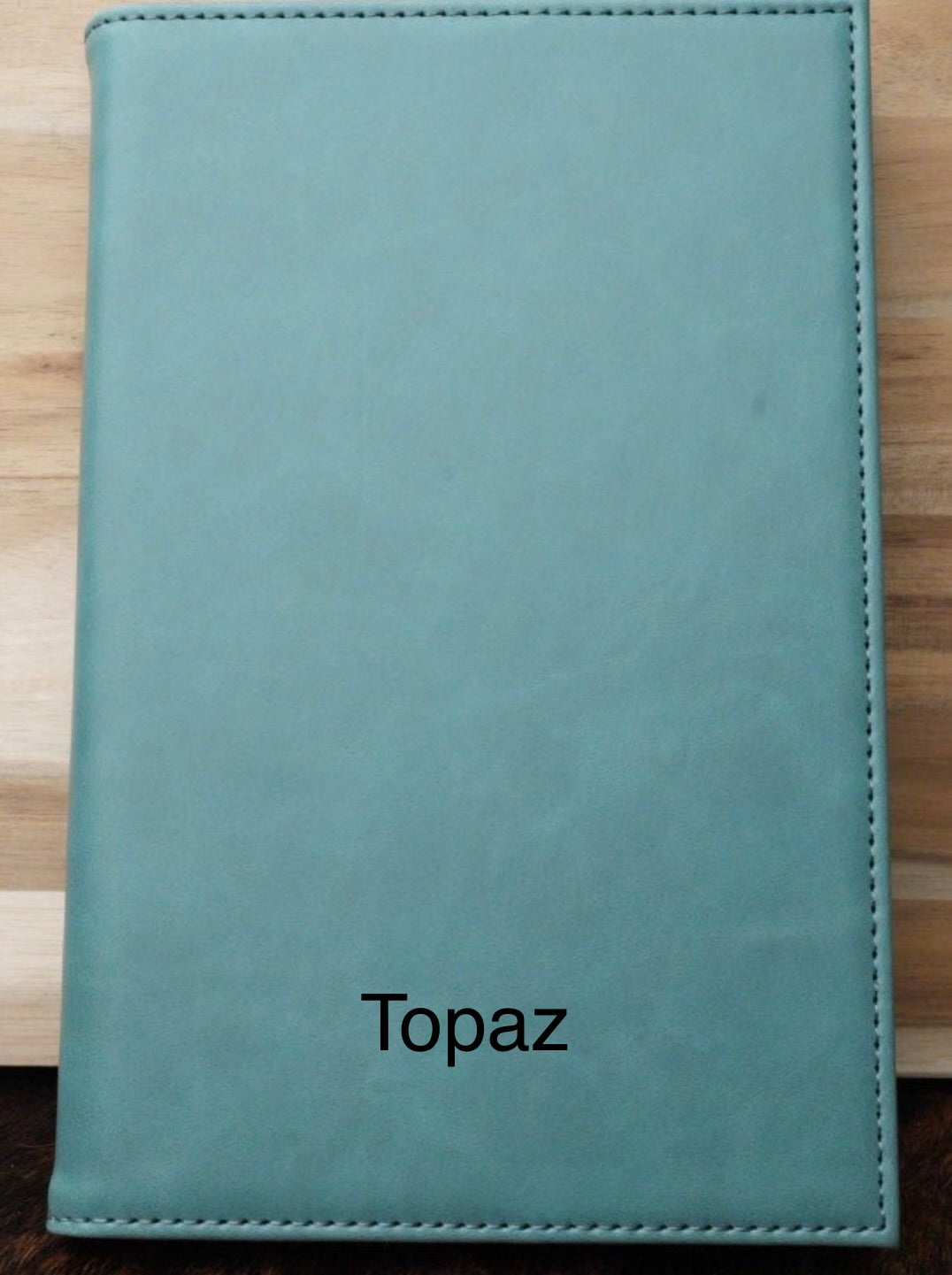 Personalized Leatherette Refillable Journal