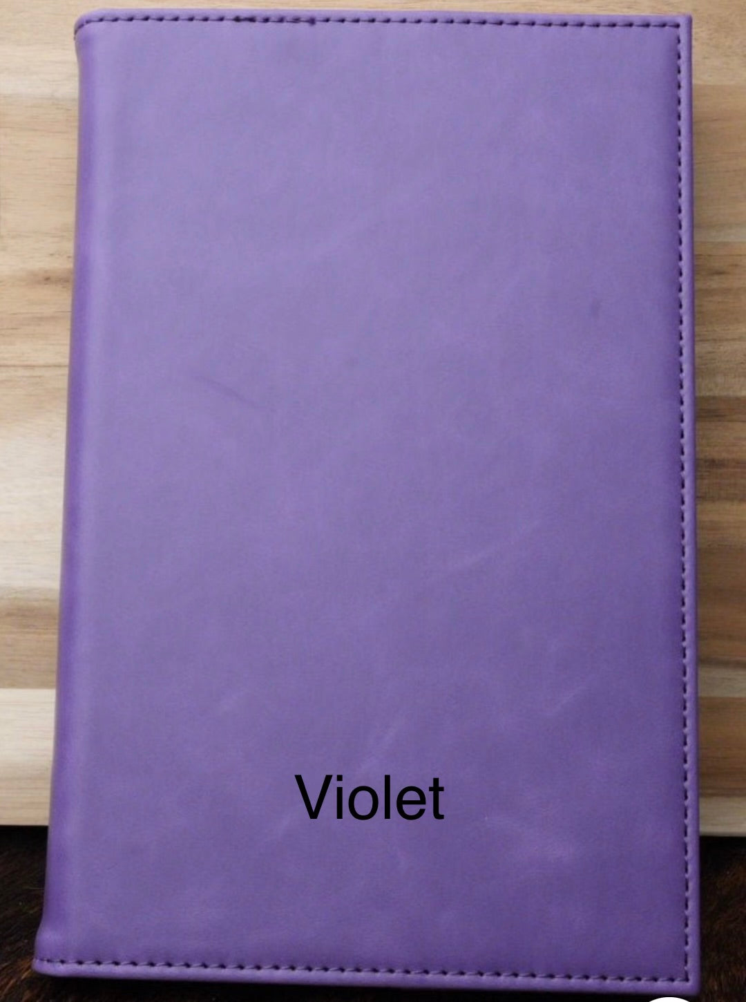 Personalized Leatherette Refillable Journal