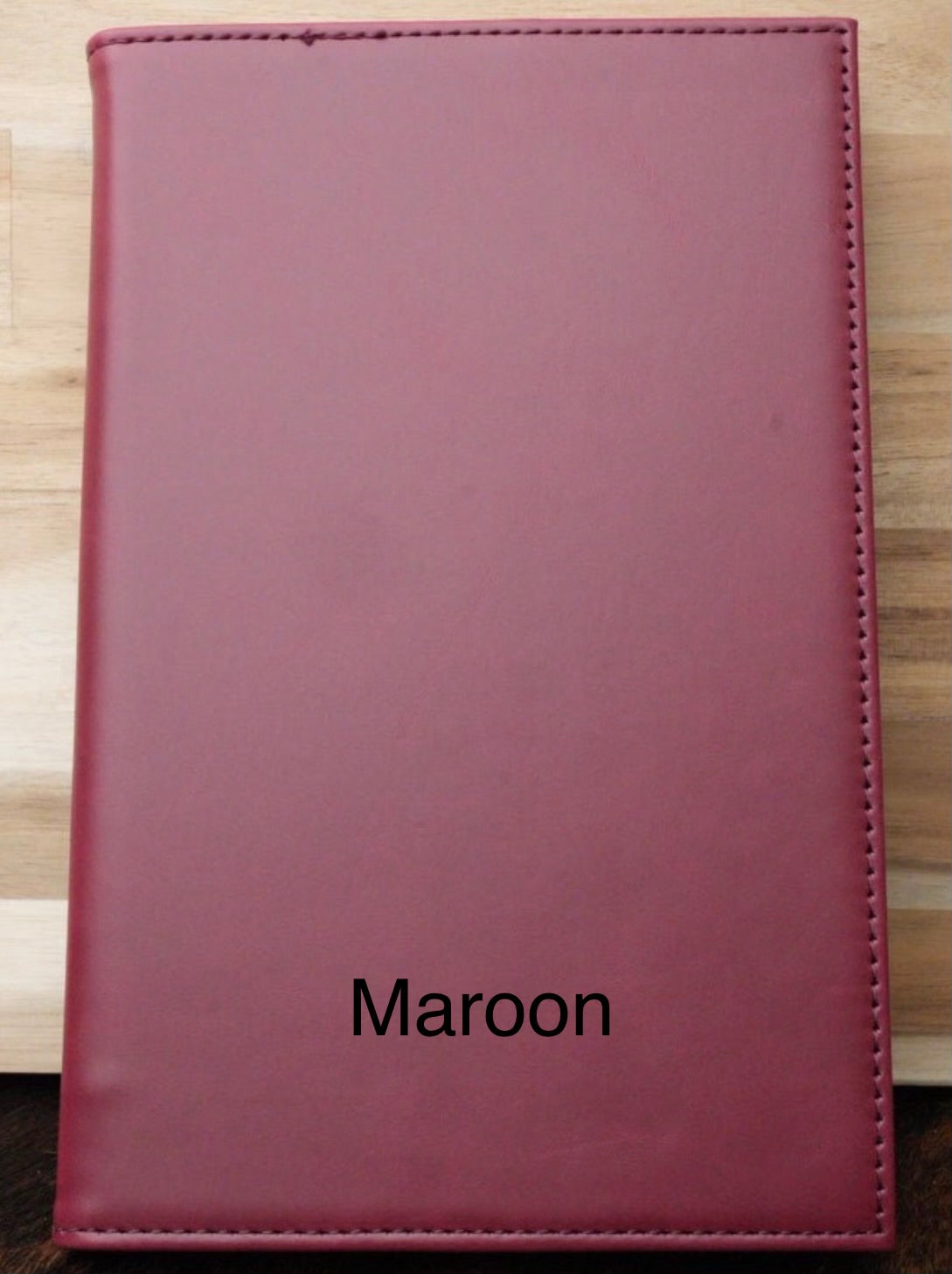 Personalized Leatherette Refillable Journal
