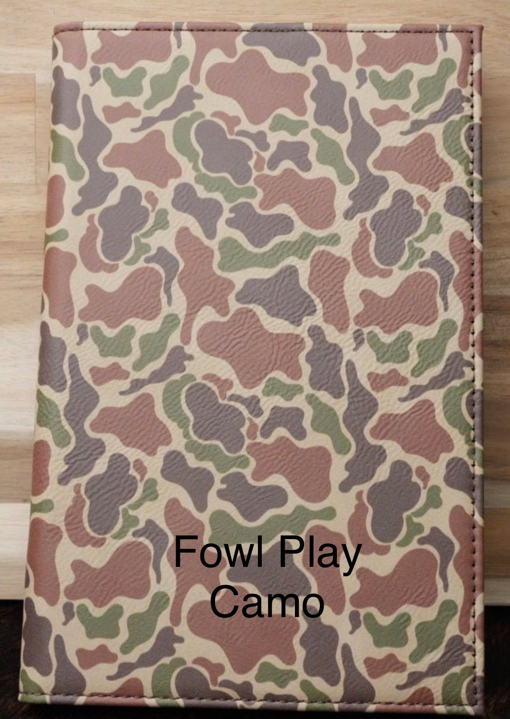 Personalized Leatherette Refillable Journal