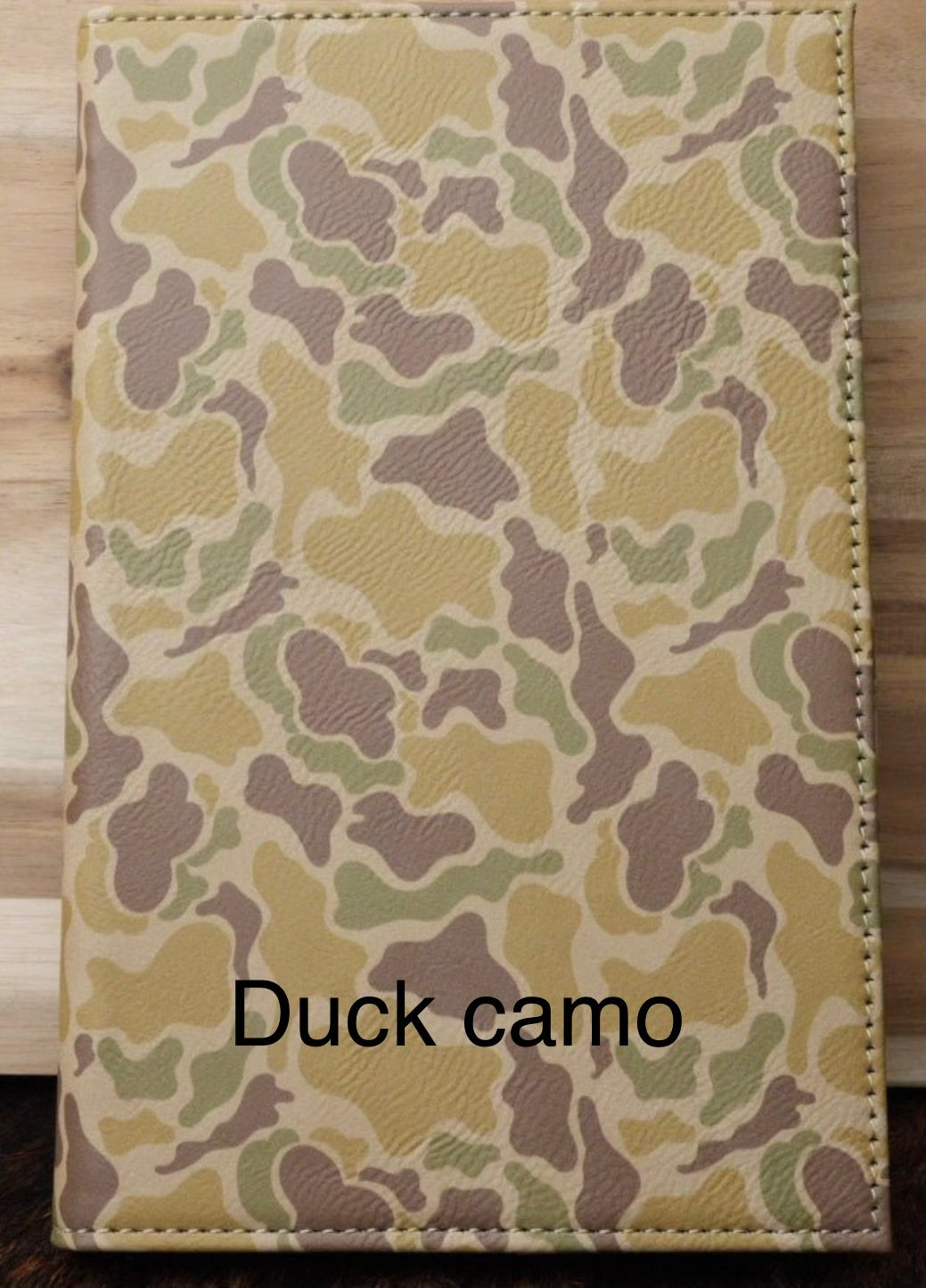 Personalized Leatherette Refillable Journal