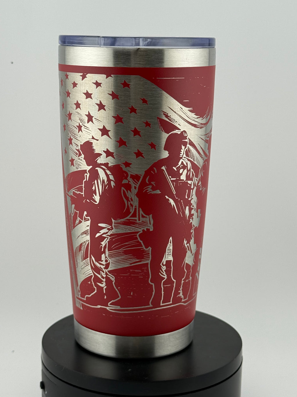 All Gave Some, Some Gave All – 20oz Veteran Tribute Tumbler | TX Burn Works