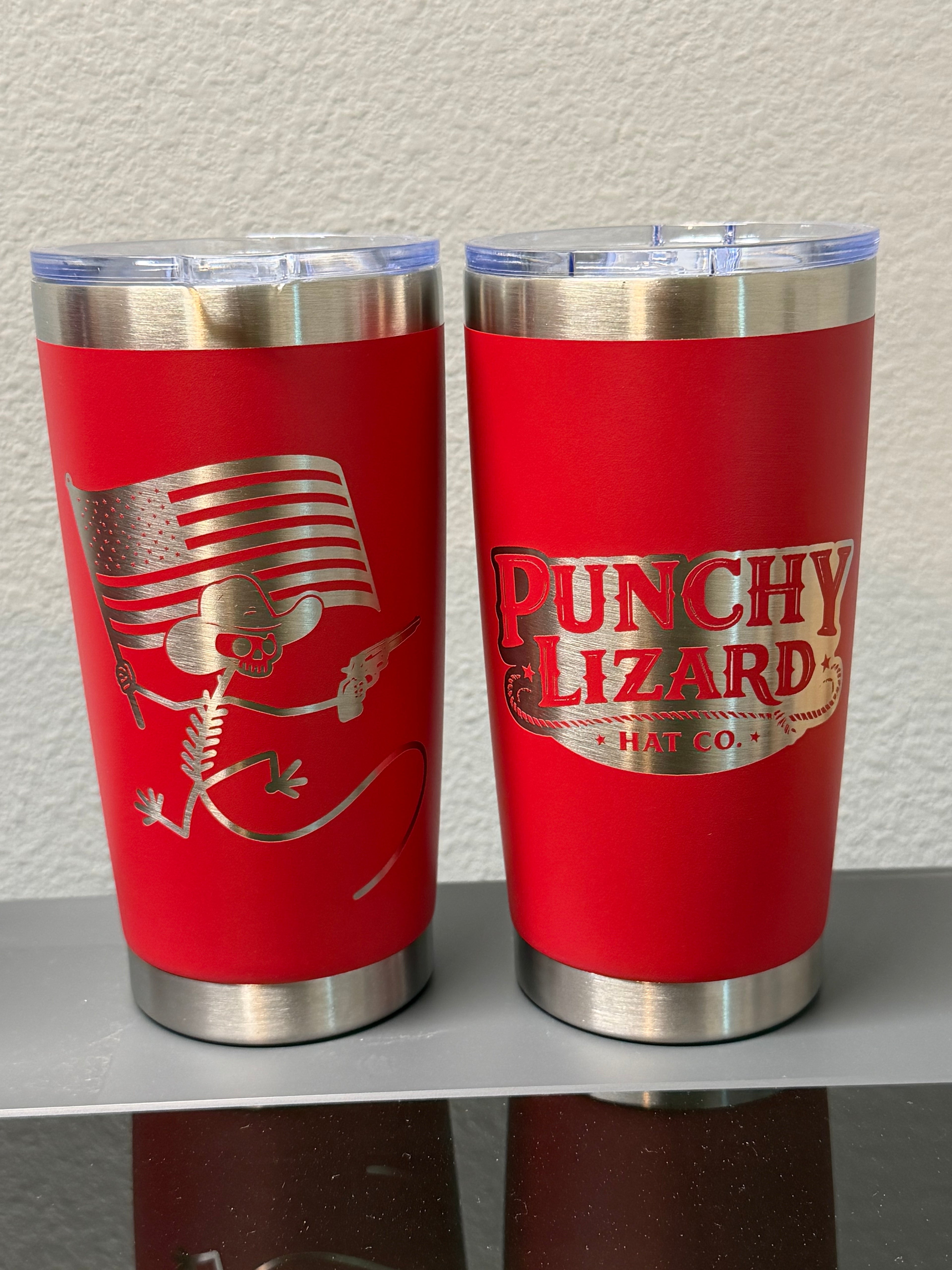Punchy Lizard 20oz Tumbler