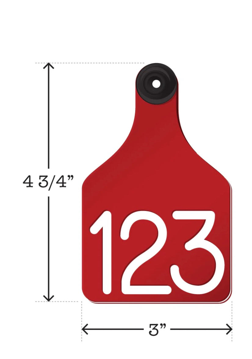 Custom Engraved Cattle Ear Tags | Ritchey Ear Tags

Durable Custom Ranch Tags for Herd Identification