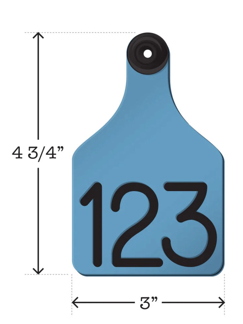 Custom Engraved Cattle Ear Tags | Ritchey Ear Tags

Durable Custom Ranch Tags for Herd Identification