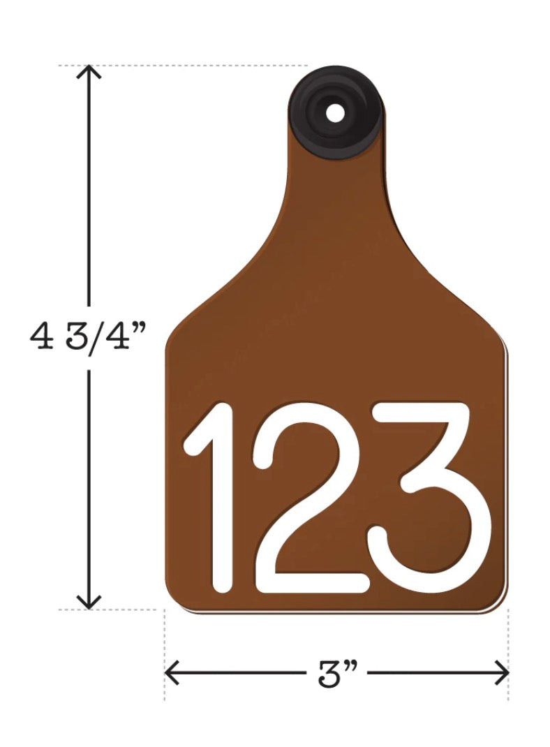 Custom Engraved Cattle Ear Tags | Ritchey Ear Tags

Durable Custom Ranch Tags for Herd Identification