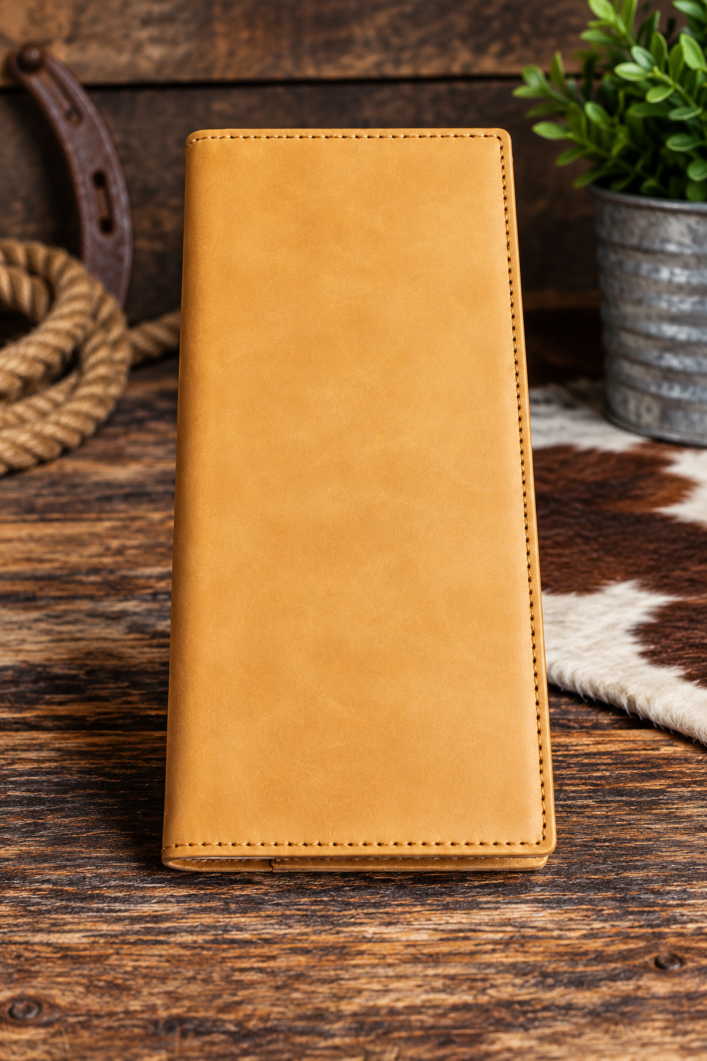 Personalized Leatherette Tally Book
