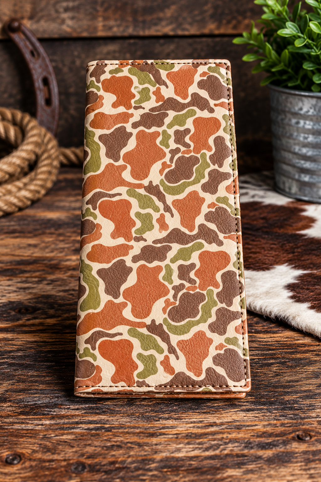 Personalized Leatherette Tally Book