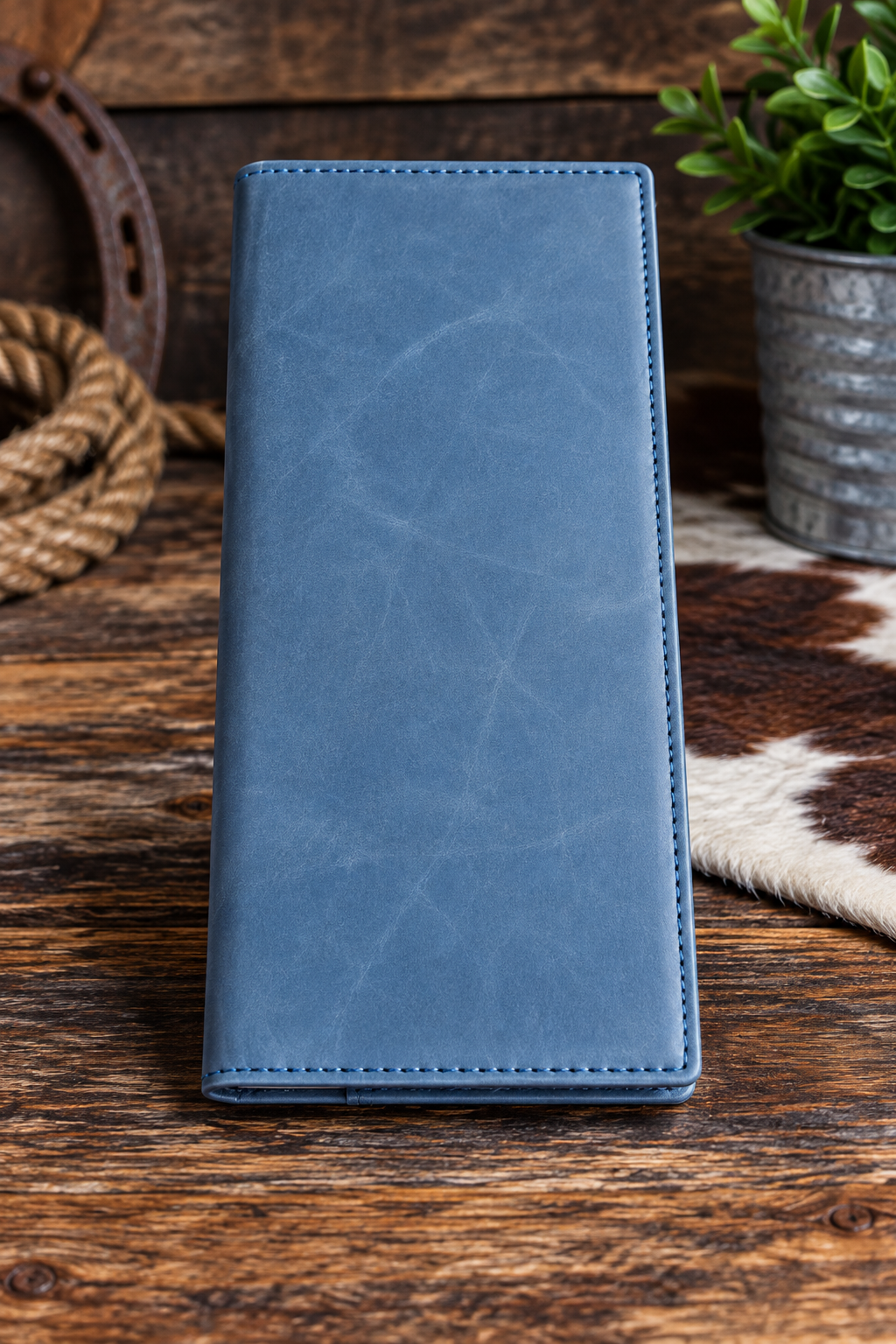 Personalized Leatherette Tally Book